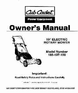 Cub Cadet Lawn Mower 186-407-100-page_pdf